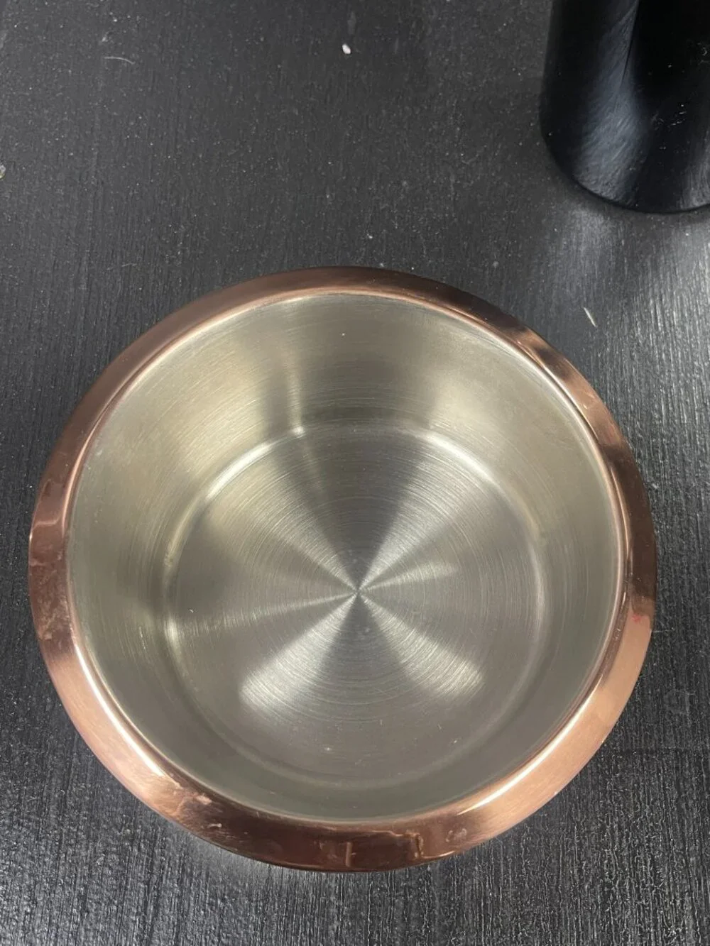 Williams Sonoma Stainless Copper Wine Coaster NWT